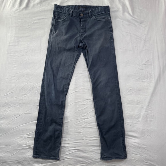 Theory Other - Theory Mens Haydin Editor Pants Slim Fit Dark Navy Blue Sz 30x30.5 Career Office